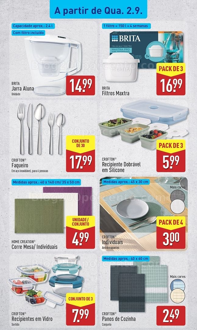 Antevisão Folheto ALDI Promoções de 31 agosto a 6 setembro